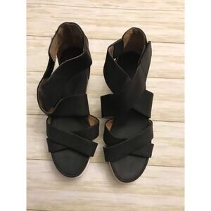 Women’s Size 11M Dr. Scholl’s Wedge Sandals Black
